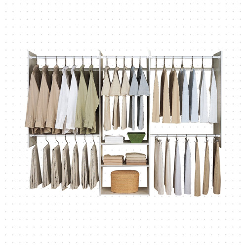 Dotted Line™ Grid Closet System Starter Kit & Reviews Wayfair